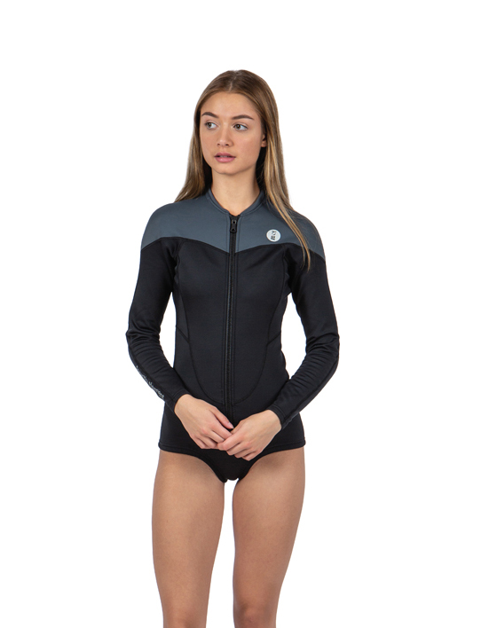 FOURTH ELEMENT THERMOCLINE LONG-SLEEVED SWIMSUIT WITH FRONT ZIP